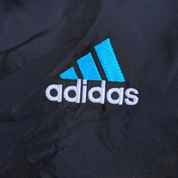 Adidas Women's Vintage Black Windbreaker Track LG - Picture 4 of 6